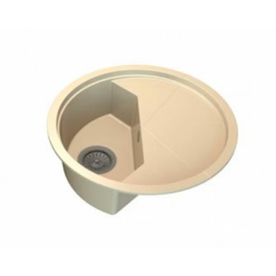 Мойка KitKraken Stream Creamy бежевый 510х510 Мойка KitKraken Stream Creamy бежевый 510х510