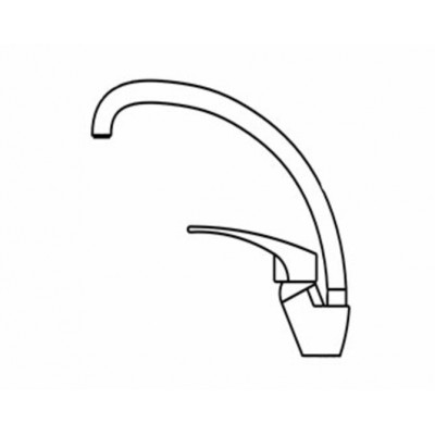 Смеситель Granula ST-03 хром Смеситель Granula ST-03 хром