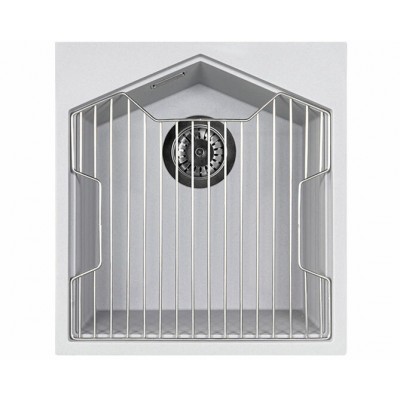 Мойка KitKraken Ocean 45 Musepels gray серый 413х444 Мойка KitKraken Ocean 45 Musepels gray серый 413х444