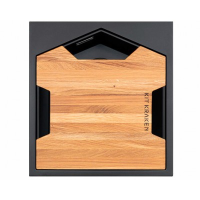 Мойка KitKraken Ocean 45 Carbone noir чёрный 413х444 Мойка KitKraken Ocean 45 Carbone noir чёрный 413х444