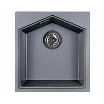 Мойка KitKraken Ocean 45 Rocky Anthracite тёмно-серый 413х444 Мойка KitKraken Ocean 45 Rocky Anthracite тёмно-серый 413х444