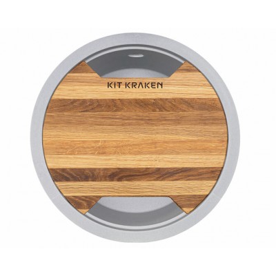 Мойка KitKraken Lake 45 Musepels gray серый 417х417 Мойка KitKraken Lake 45 Musepels gray серый 417х417