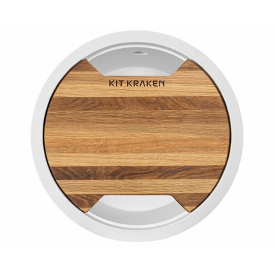 Мойка KitKraken Lake 45 Galdhopiggen white белый 417х417 Мойка KitKraken Lake 45 Galdhopiggen white белый 417х417