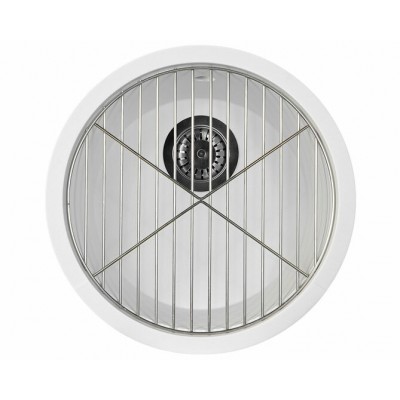 Мойка KitKraken Lake 45 Galdhopiggen white белый 417х417 Мойка KitKraken Lake 45 Galdhopiggen white белый 417х417