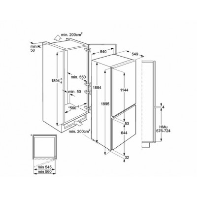 Холодильник SMEG C3192F2P Холодильник SMEG C3192F2P