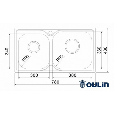 OULIN OL-H9819 780х430мм OULIN OL-H9819 780х430мм