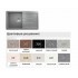 Мойка EcoStone ES-33-302 песочный 770x495мм Мойка EcoStone ES-33-302 песочный 770x495мм
