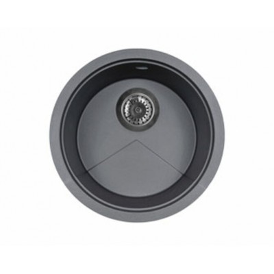 Мойка KitKraken Lake 45 Rocky Anthracite тёмно-серый 417х417 Мойка KitKraken Lake 45 Rocky Anthracite тёмно-серый 417х417