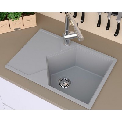 Мойка KitKraken Sea 45 Musepels gray серый 592х420 Мойка KitKraken Sea 45 Musepels gray серый 592х420