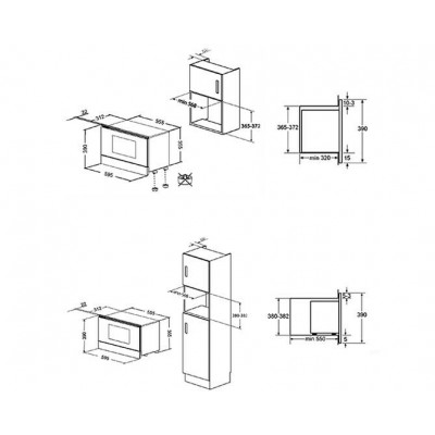 МИКРОВОЛНОВАЯ ПЕЧЬ SMEG MP122S1 МИКРОВОЛНОВАЯ ПЕЧЬ SMEG MP122S1