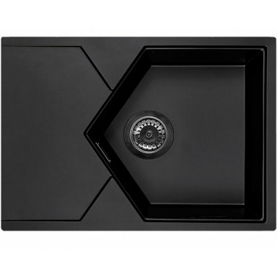 Мойка KitKraken Sea 45 Carbone noir чёрный 592х420 Мойка KitKraken Sea 45 Carbone noir чёрный 592х420