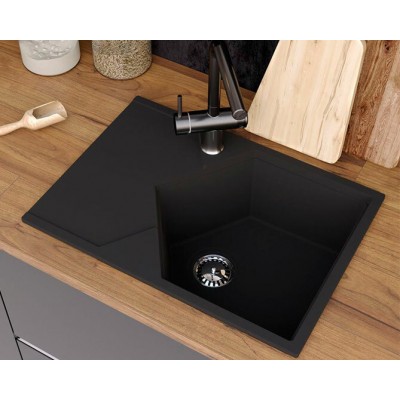 Мойка KitKraken Sea 45 Carbone noir чёрный 592х420 Мойка KitKraken Sea 45 Carbone noir чёрный 592х420