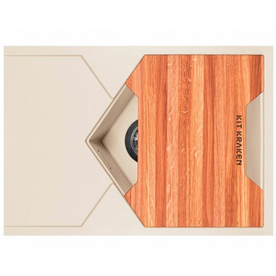 Мойка KitKraken Sea 45 Desert beige бежевый 592х420 Мойка KitKraken Sea 45 Desert beige бежевый 592х420