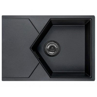 Мойка KitKraken Sea 45 Rocky Anthracite тёмно-серый 592х420 Мойка KitKraken Sea 45 Rocky Anthracite тёмно-серый 592х420