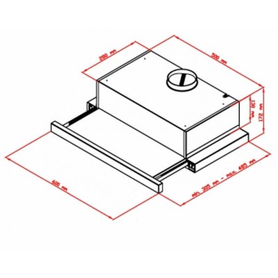 Вытяжка LUX DORF 8620AC Вытяжка LUX DORF 8620AC