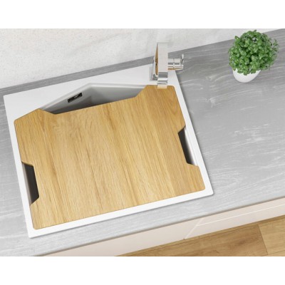 Мойка KitKraken Ocean 55 Galdhopiggen white белый 534х445 Мойка KitKraken Ocean 55 Galdhopiggen white белый 534х445