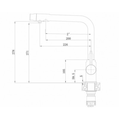 Смеситель Granula 2301 пирит Смеситель Granula 2301 пирит