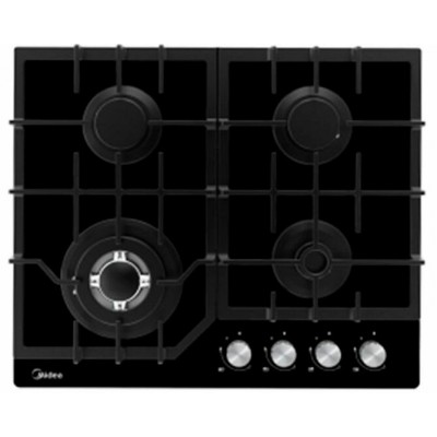 Варочная поверхность газовая Midea MG643TGB Варочная поверхность газовая Midea MG643TGB