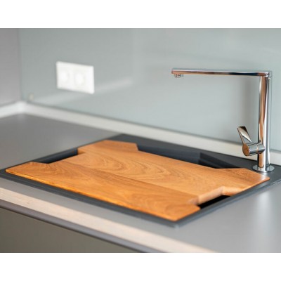 Мойка KitKraken Ocean 55 Сarbone noir чёрный 534х445 Мойка KitKraken Ocean 55 Сarbone noir чёрный 534х445