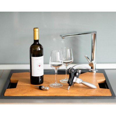 Мойка KitKraken Ocean 55 Сarbone noir чёрный 534х445 Мойка KitKraken Ocean 55 Сarbone noir чёрный 534х445