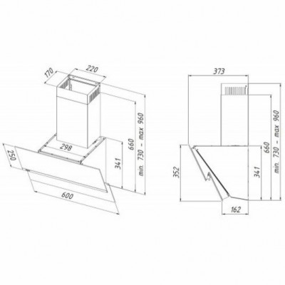 ВЫТЯЖКА AKPO WK-9 Balance 60 см. черный ВЫТЯЖКА AKPO WK-9 Balance 60 см. черный