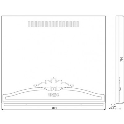панель SMEG KIT1CC9PO панель SMEG KIT1CC9PO