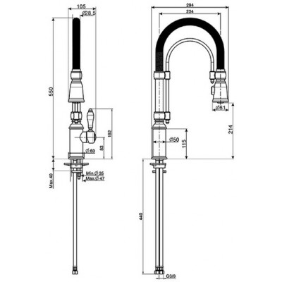 СМЕСИТЕЛЬ SMEG MIDR7CR-2 хром СМЕСИТЕЛЬ SMEG MIDR7CR-2 хром