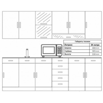 Мини-печь LUX DORF G3445 Мини-печь LUX DORF G3445