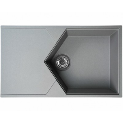 Мойка KitKraken Sea 55 Musepels gray серый 741х435 Мойка KitKraken Sea 55 Musepels gray серый 741х435