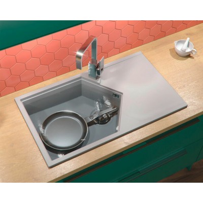 Мойка KitKraken Sea 55 Musepels gray серый 741х435 Мойка KitKraken Sea 55 Musepels gray серый 741х435