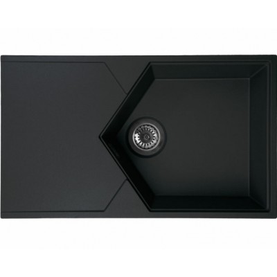 Мойка KitKraken Sea 55 Сarbone noir чёрный 741х435 Мойка KitKraken Sea 55 Сarbone noir чёрный 741х435