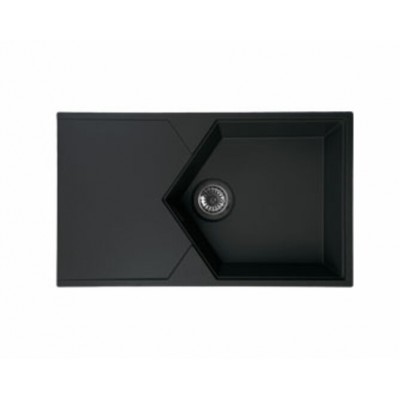 Мойка KitKraken Sea 55 Сarbone noir чёрный 741х435 Мойка KitKraken Sea 55 Сarbone noir чёрный 741х435