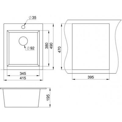 Granula GR-4201 антик 415х490мм Granula GR-4201 антик 415х490мм