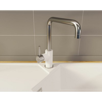 Смеситель для кухни KitKraken DENMARK White белый Смеситель для кухни KitKraken DENMARK White белый