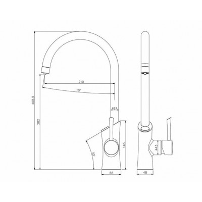 Смеситель Lemark LM3072C с подкл. фильтра, Хром. Смеситель Lemark LM3072C с подкл. фильтра, Хром.