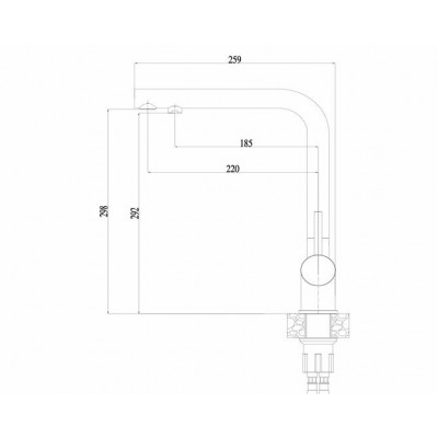 Смеситель Granula 2305 классик Смеситель Granula 2305 классик