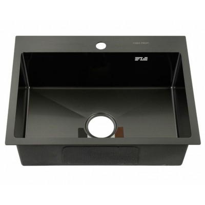Мойка FABIA PROFI 600x450 ГРАФИТ +корзина Мойка FABIA PROFI 600x450 ГРАФИТ +корзина