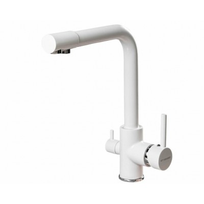 Смеситель для кухни KitKraken SCANDI White белый Смеситель для кухни KitKraken SCANDI White белый