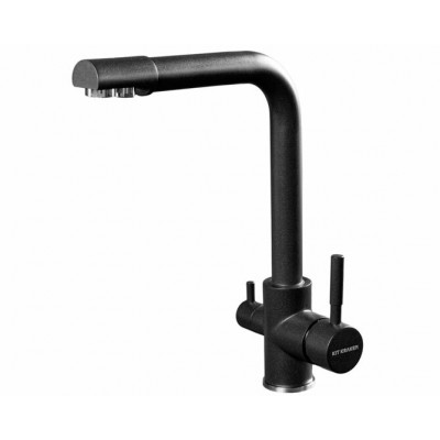 Смеситель для кухни KitKraken SCANDI Black чёрный Смеситель для кухни KitKraken SCANDI Black чёрный