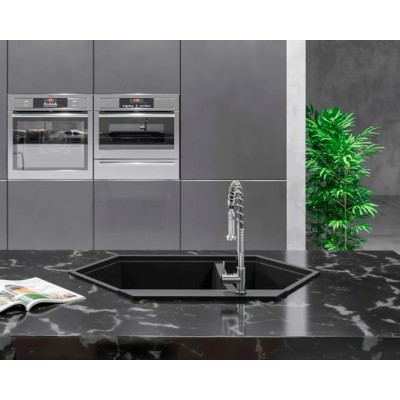 Мойка KitKraken Creek Black чёрный 900х500 Мойка KitKraken Creek Black чёрный 900х500