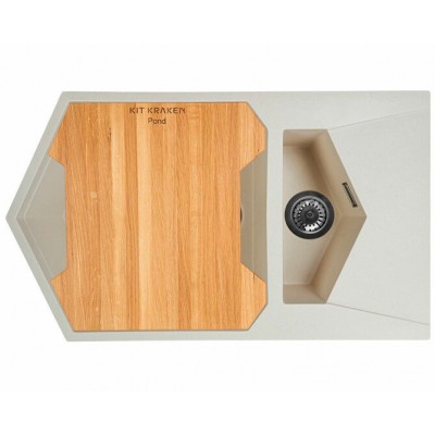 Доска разделочная KitKraken Pond дуб Доска разделочная KitKraken Pond дуб