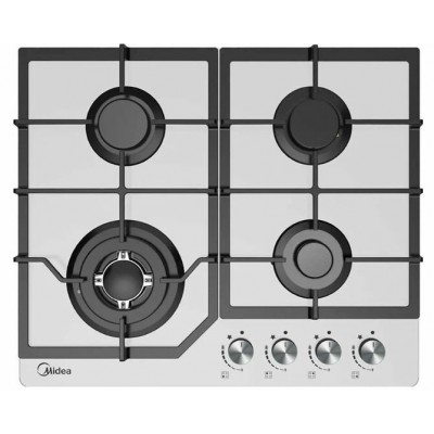 Варочная поверхность газовая Midea MG643TGW Варочная поверхность газовая Midea MG643TGW