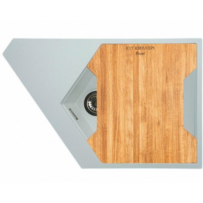 Доска разделочная KitKraken River дуб Доска разделочная KitKraken River дуб