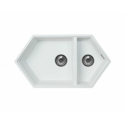 Мойка KitKraken Creek White белый 900х500 Мойка KitKraken Creek White белый 900х500