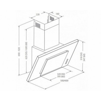 Вытяжка AKPO WK-4 Optima duo 60 см. белый Вытяжка AKPO WK-4 Optima duo 60 см. белый