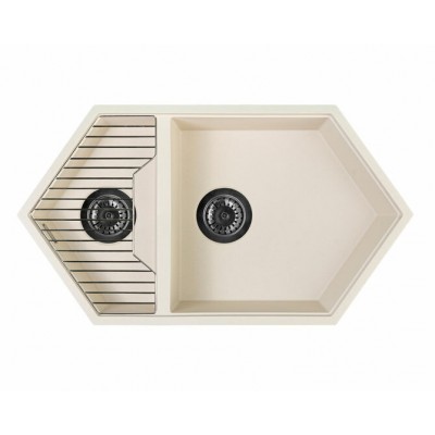 Мойка KitKraken Creek Creamy бежевый 900х500 Мойка KitKraken Creek Creamy бежевый 900х500