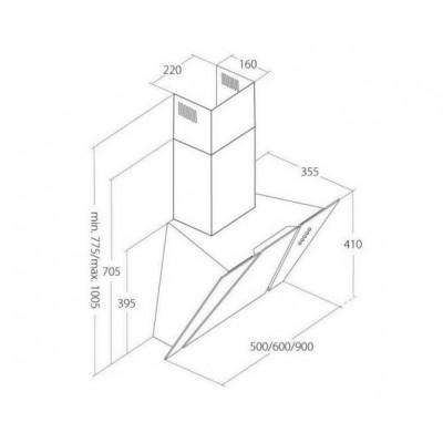 ВЫТЯЖКА AKPO WK-4 Cetias eco 60 см. белый ВЫТЯЖКА AKPO WK-4 Cetias eco 60 см. белый