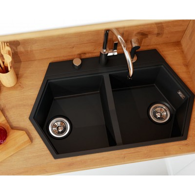 Мойка KitKraken Gulf Black чёрный 850х444 Мойка KitKraken Gulf Black чёрный 850х444