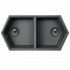 Мойка KitKraken Gulf Graphite тёмно-серый 850х444 Мойка KitKraken Gulf Graphite тёмно-серый 850х444