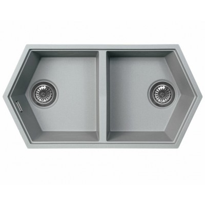 Мойка KitKraken Gulf Grey серый 850х444 Мойка KitKraken Gulf Grey серый 850х444